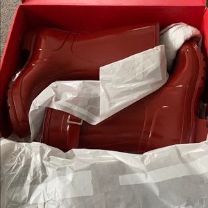 NEW Tall Red Hunter Boots